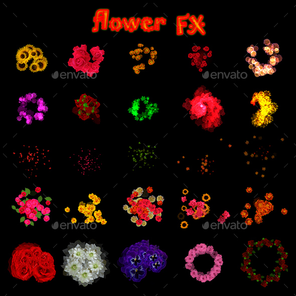 Flower Effects by ashishlko11 GraphicRiver